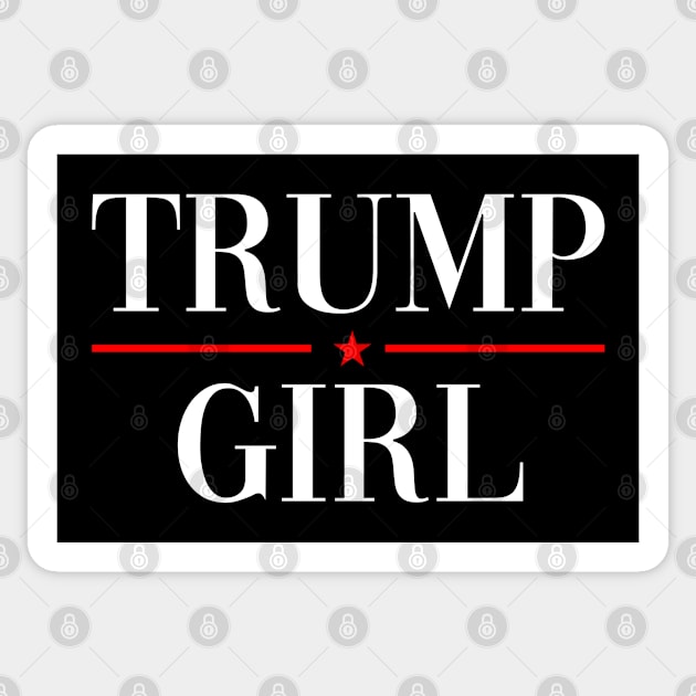 Trump Girl, Get Over it Sticker by VIQRYMOODUTO